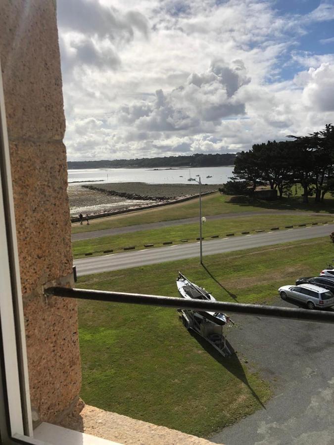 Chambre Vue Mer dans Maison, Perros-Guirec Extérieur photo