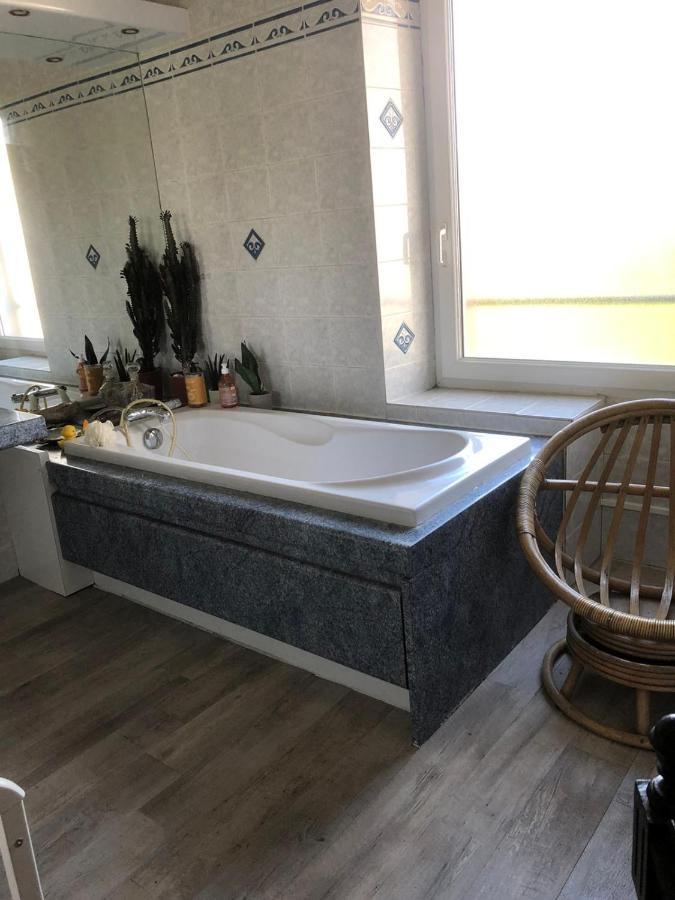 Chambre Vue Mer dans Maison, Perros-Guirec Extérieur photo